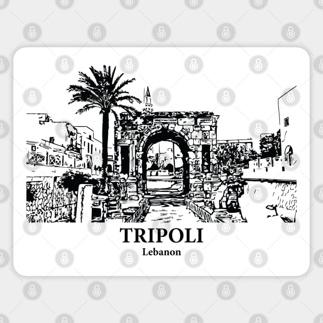 Tripoli - Lebanon Magnet by Lakeric